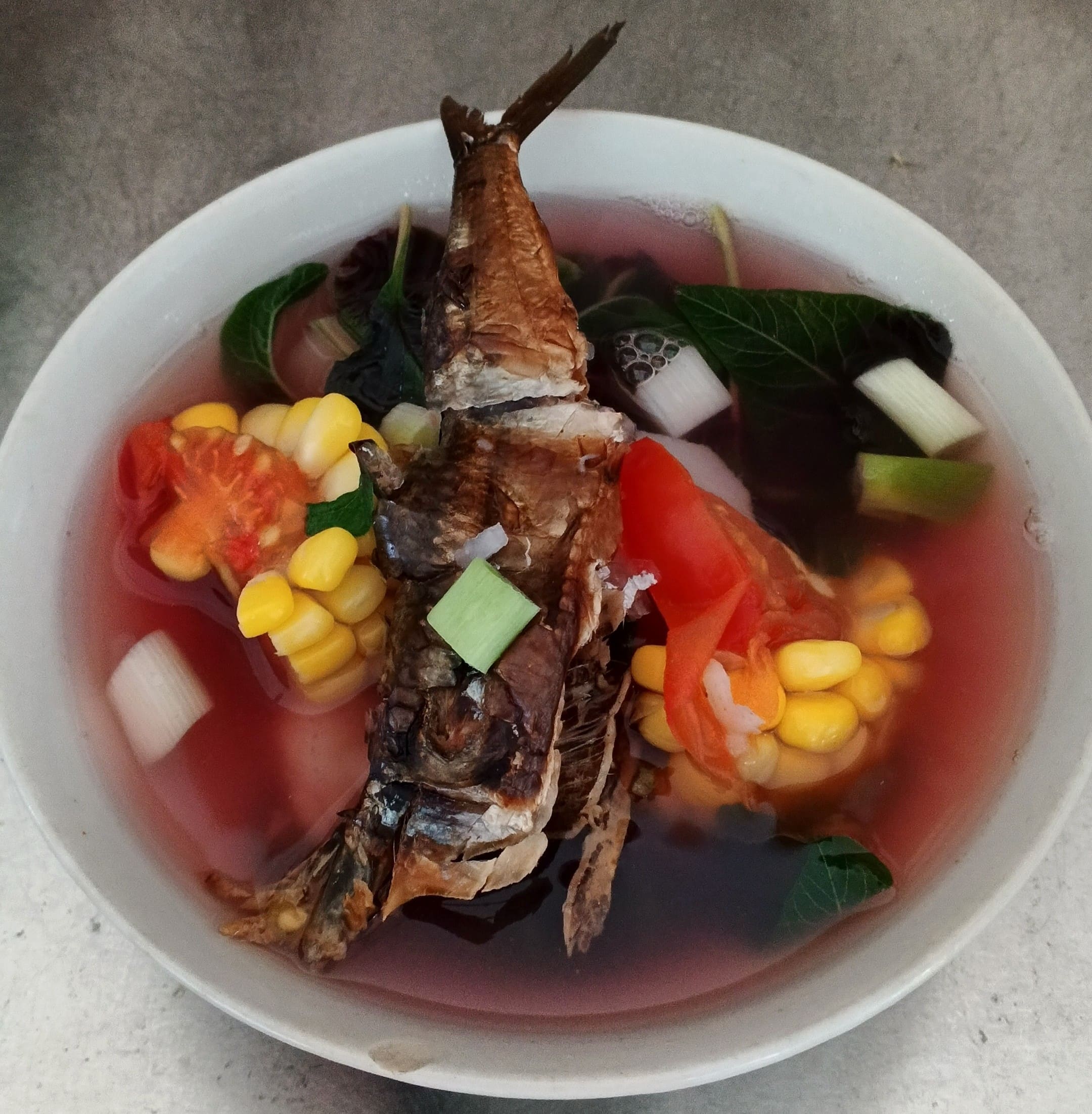 Kuah Bayam Roa