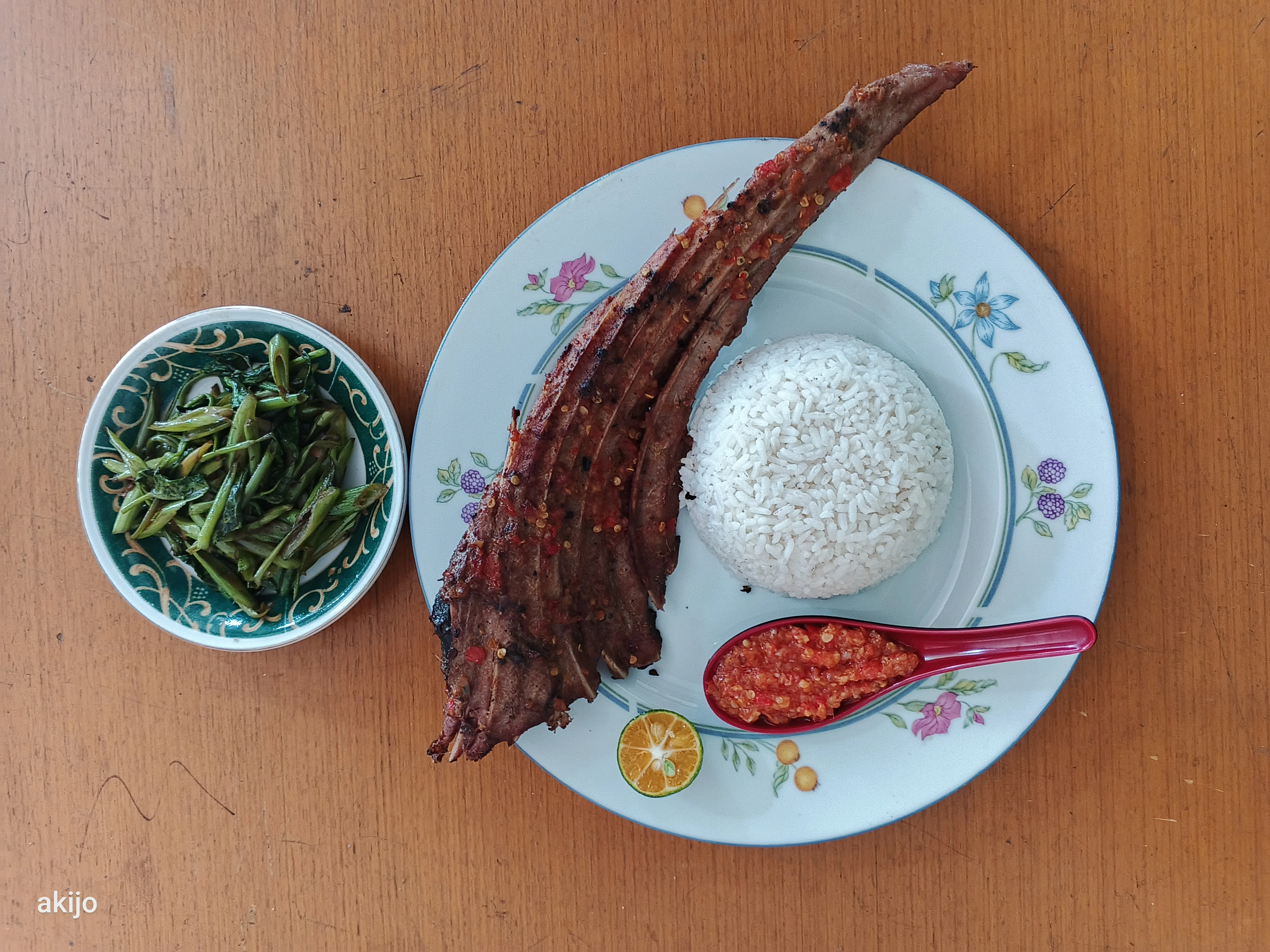Nasi Rusuk Tuna Bakar